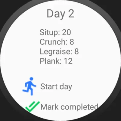 Abs Challenge android App screenshot 3